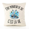 Housse de Coussin Être moniteur de ski c'est la vie