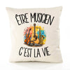 Housse de Coussin Être musicien c'est la vie