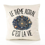 Housse de Coussin Le thème astral c'est la vie