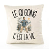 Housse de Coussin Le qi gong c'est la vie