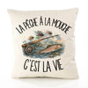 Housse de Coussin La pêche à la mouche c'est la vie