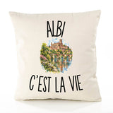 Housse de Coussin Albi c’est la vie