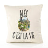 Housse de Coussin Alès c’est la vie