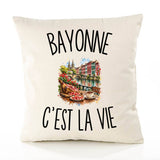Housse de Coussin Bayonne c’est la vie