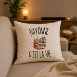 Housse de Coussin Bayonne c’est la vie