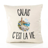 Housse de Coussin Calais c’est la vie