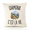 Housse de Coussin Chamonix c’est la vie