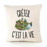Housse de Coussin Créteil c’est la vie