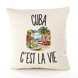 Housse de Coussin Cuba c’est la vie