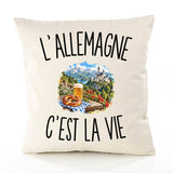 Housse de Coussin L’Allemagne c’est la vie