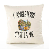 Housse de Coussin L’Angleterre c’est la vie