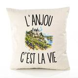 Housse de Coussin L’Anjou c’est la vie
