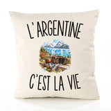 Housse de Coussin L’Argentine c’est la vie