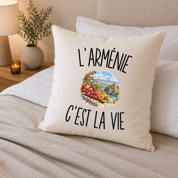 Housse de Coussin L’Arménie c’est la vie