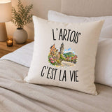 Housse de Coussin L’Artois c’est la vie