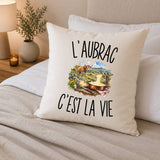 Housse de Coussin L’Aubrac c’est la vie
