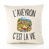 Housse de Coussin L’Aveyron c’est la vie