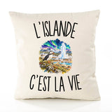 Housse de Coussin L’Islande c’est la vie