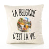 Housse de Coussin La Belgique c’est la vie