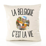 Housse de Coussin La Belgique c’est la vie