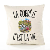Housse de Coussin La Corrèze c’est la vie
