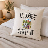 Housse de Coussin La Corrèze c’est la vie