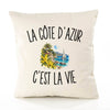 Housse de Coussin La Côte d’Azur c’est la vie