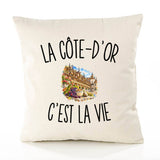 Housse de Coussin La Côte-d’Or c’est la vie