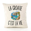 Housse de Coussin La Croatie c’est la vie