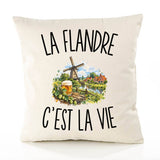 Housse de Coussin La Flandre c’est la vie
