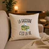 Housse de Coussin La Gascogne c’est la vie