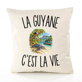 Housse de Coussin La Guyane c’est la vie