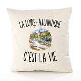 Housse de Coussin La Loire-Atlantique c’est la vie