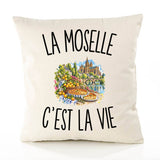 Housse de Coussin La Moselle c’est la vie