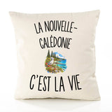 Housse de Coussin La Nouvelle-Calédonie c’est la vie
