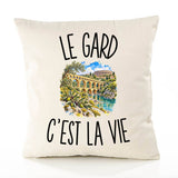 Housse de Coussin Le Gard c’est la vie