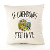 Housse de Coussin Le Luxembourg c’est la vie