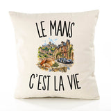 Housse de Coussin Le Mans c’est la vie