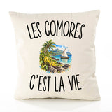 Housse de Coussin Les Comores c’est la vie