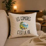 Housse de Coussin Les Comores c’est la vie