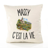 Housse de Coussin Massy c’est la vie