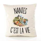 Housse de Coussin Nantes c’est la vie
