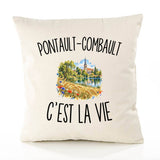 Housse de Coussin Pontault-Combault c’est la vie