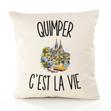 Housse de Coussin Quimper c’est la vie