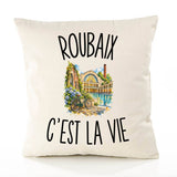 Housse de Coussin Roubaix c’est la vie