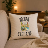 Housse de Coussin Roubaix c’est la vie