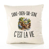 Housse de Coussin Saint-Ouen-sur-Seine c’est la vie
