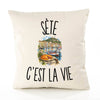 Housse de Coussin Sète c’est la vie