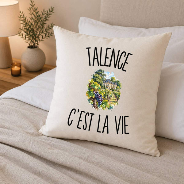 Housse de Coussin Talence c’est la vie