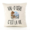 Housse de Coussin Val-d’Isère c’est la vie